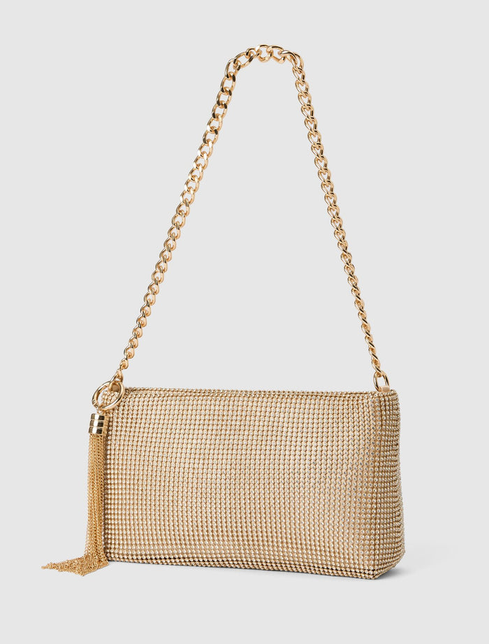 Keisha Soft Sparkle Clutch Forever New