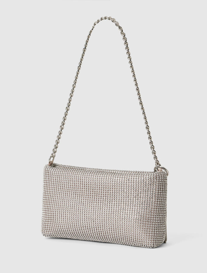 Keisha Soft Sparkle Clutch Forever New