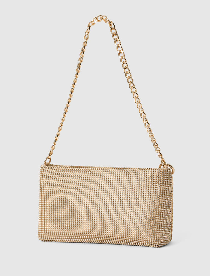 Keisha Soft Sparkle Clutch Forever New