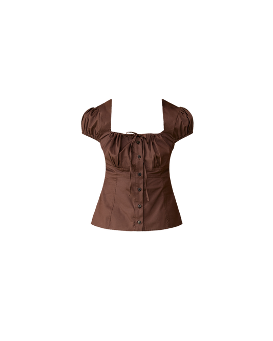 KELI SHIRT ESPRESSO