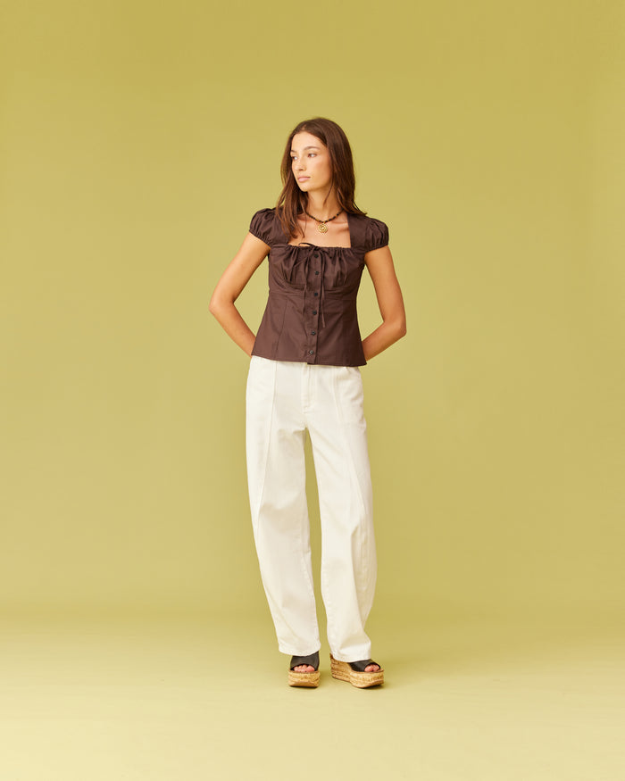 KELI SHIRT ESPRESSO
