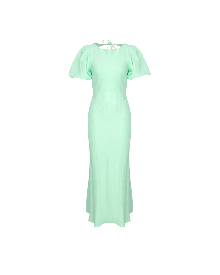 KENDALL LINEN DRESS MINT