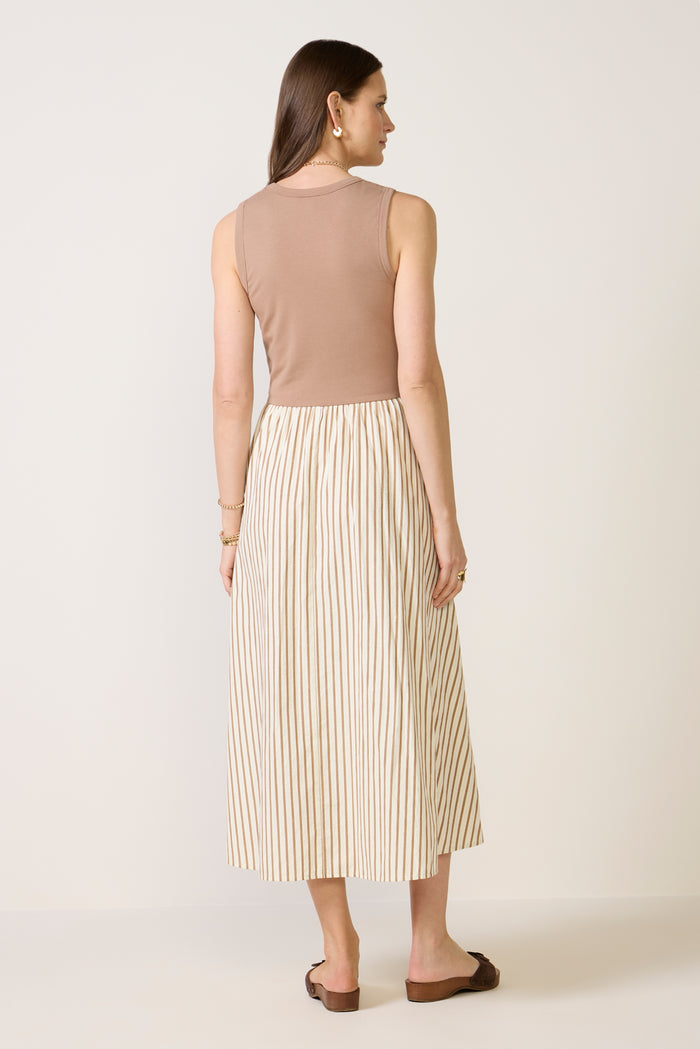 Kenni Mixed Media Dress