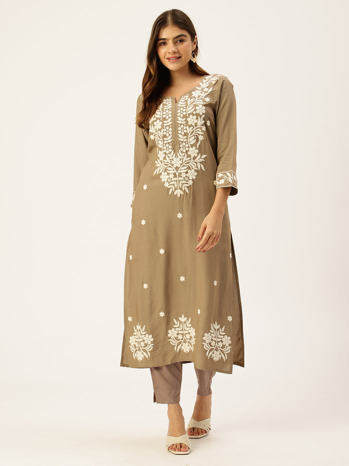 Khaki Pencil Pant