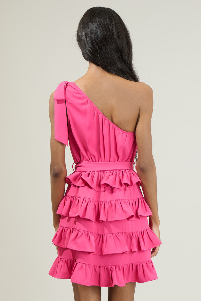 Kiara Tiered Ruffle Mini Dress