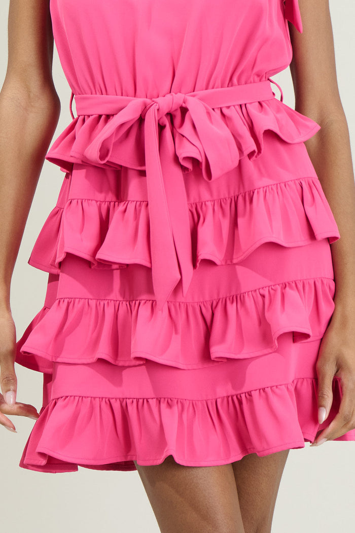 Kiara Tiered Ruffle Mini Dress