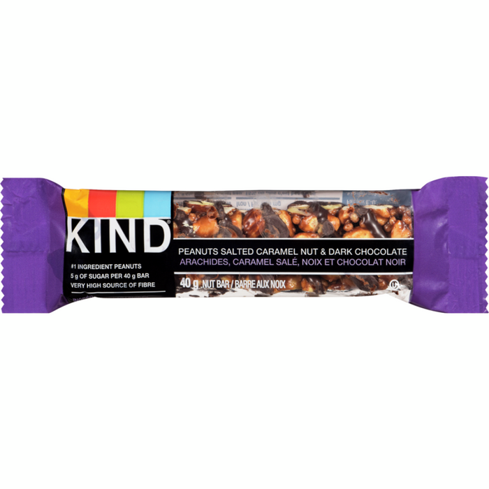 KIND - Peanuts Salted Caramel And Dark Chocolate - 40g
