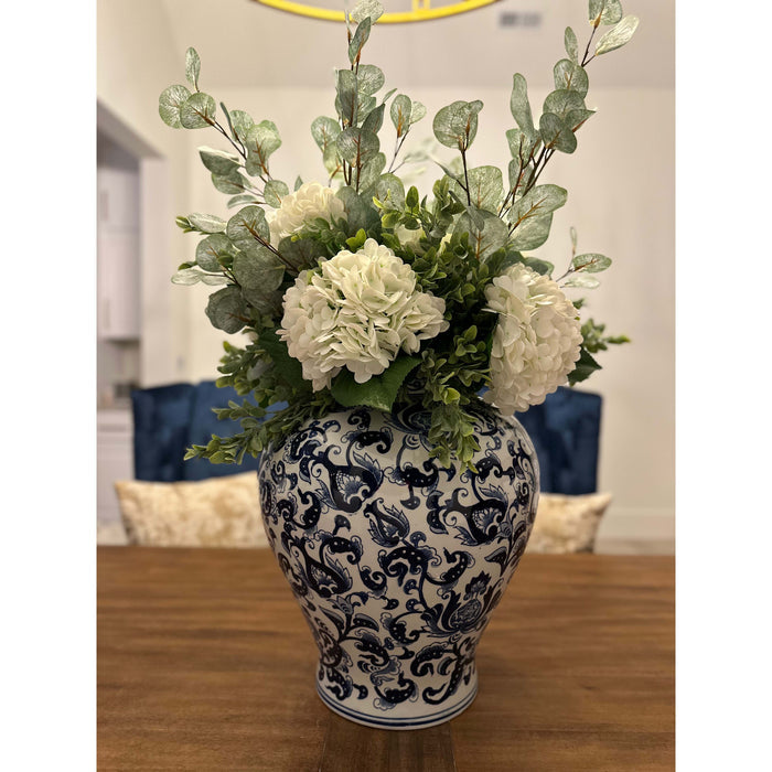 KK - 26 Inch Powdered Boxwood Stem