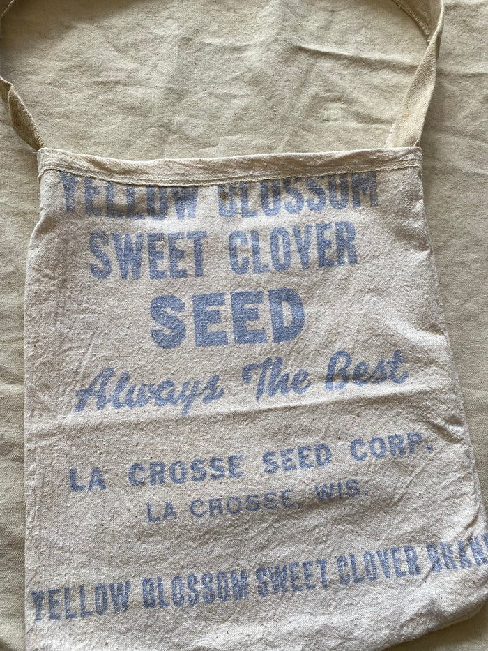 La Lovely Vintage - Handmade Feed Sack Tote Bag - La Lovely Vintage