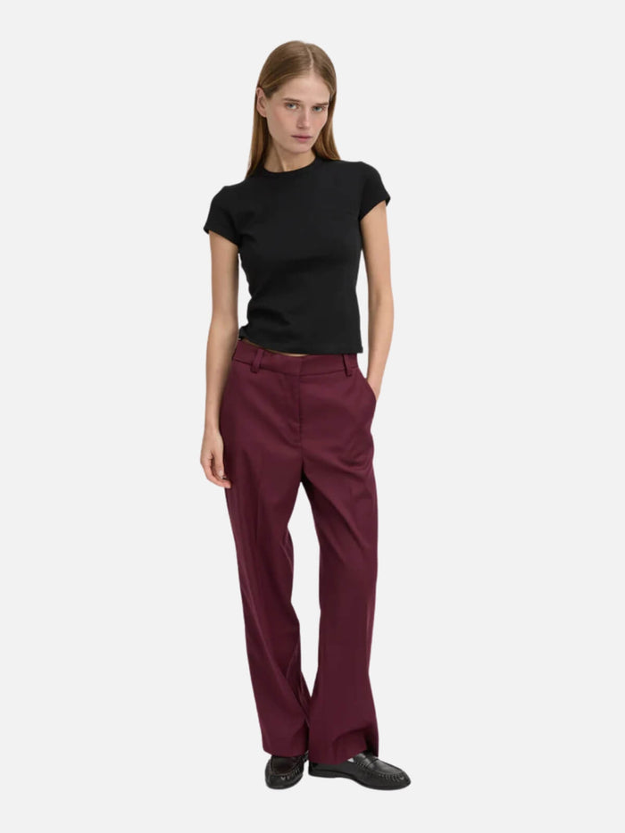 Laina Baby Tee - Black