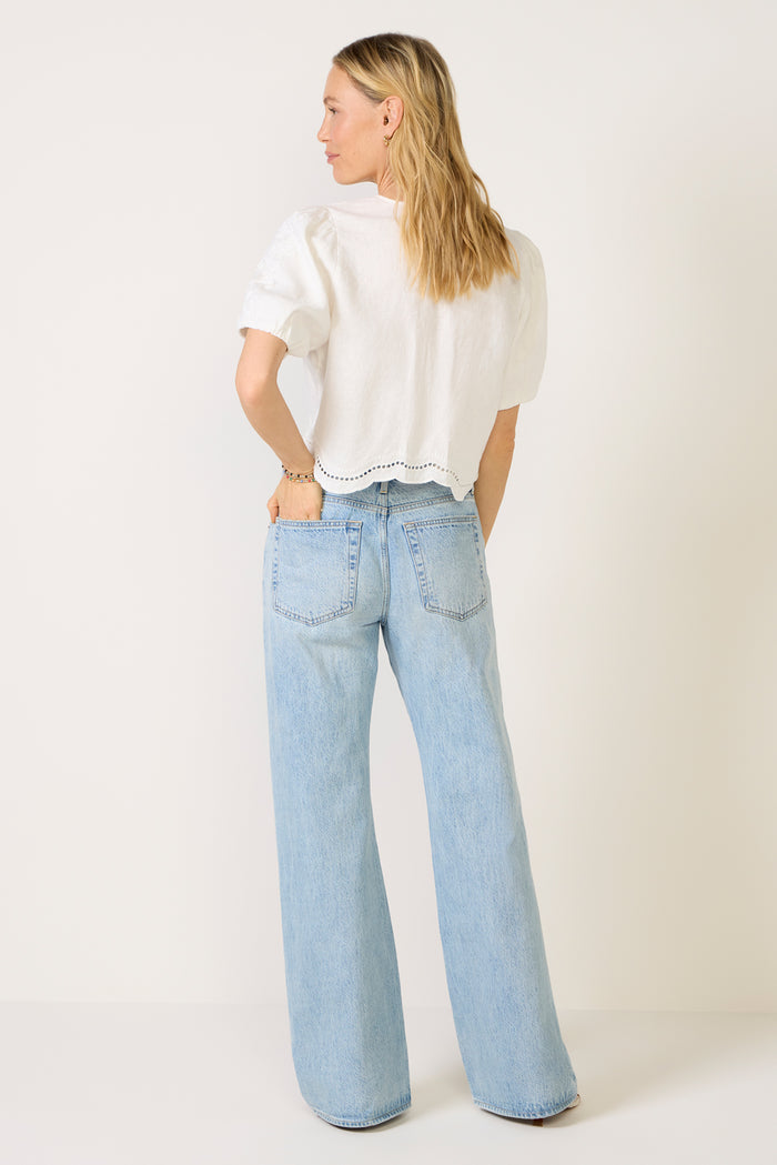 Larsen Wide Leg Jean