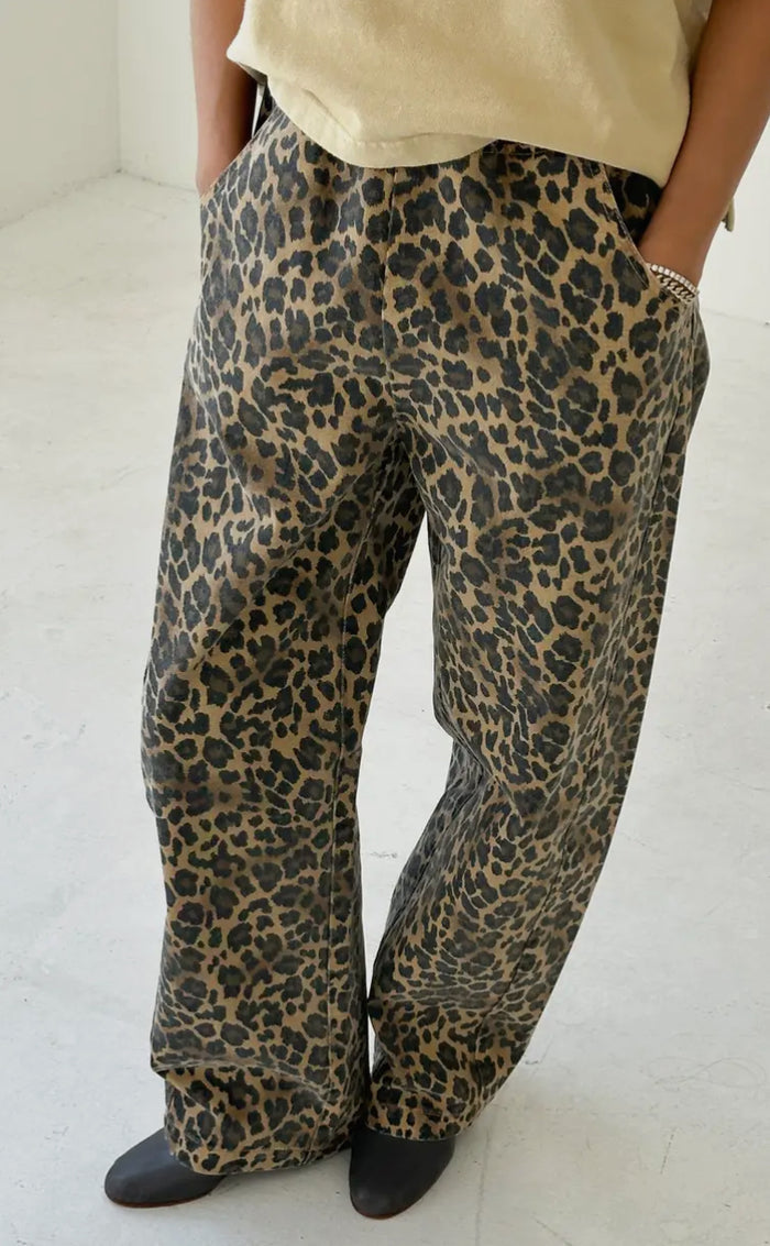S / Leopard (Longer Inseam)