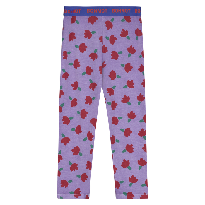 Legging Allover Flowers Mallow