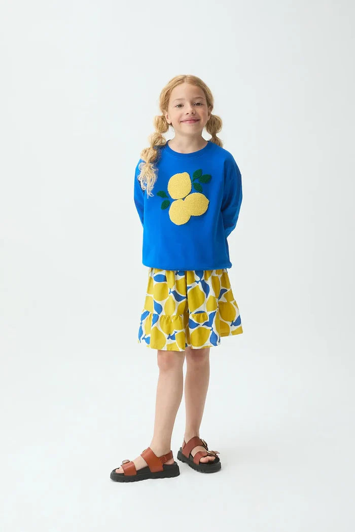 Lemons Sweatshirt Blue