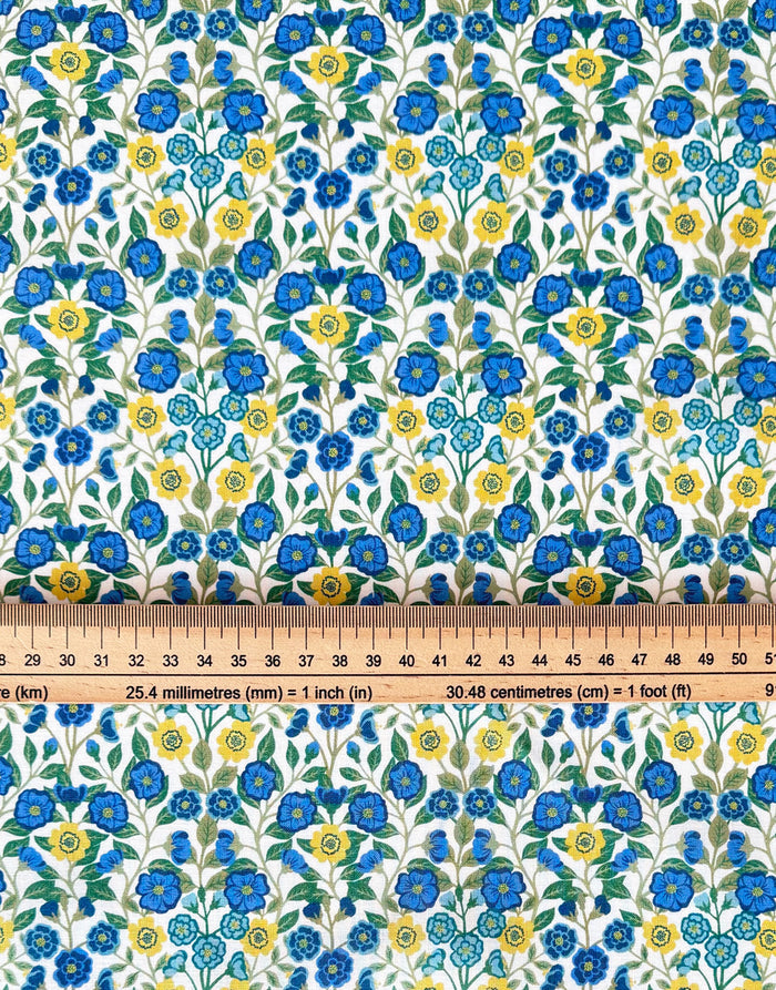 Liberty Fabrics Augusta Linen, Viger's Sketch A