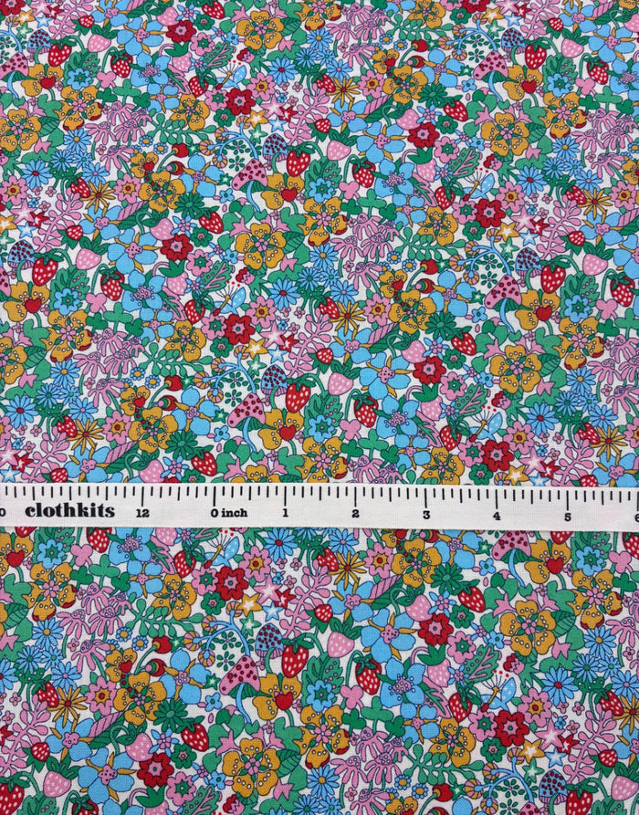 Liberty Fabrics Lasenby Quilting Cotton, Everlasting - Flowertop Forest B