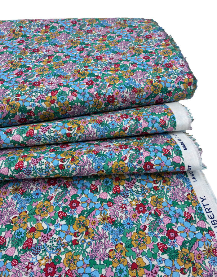 Liberty Fabrics Lasenby Quilting Cotton, Everlasting - Flowertop Forest B