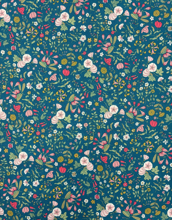 Liberty Fabrics Lasenby Quilting Cotton, Everlasting - Wildflower Field A