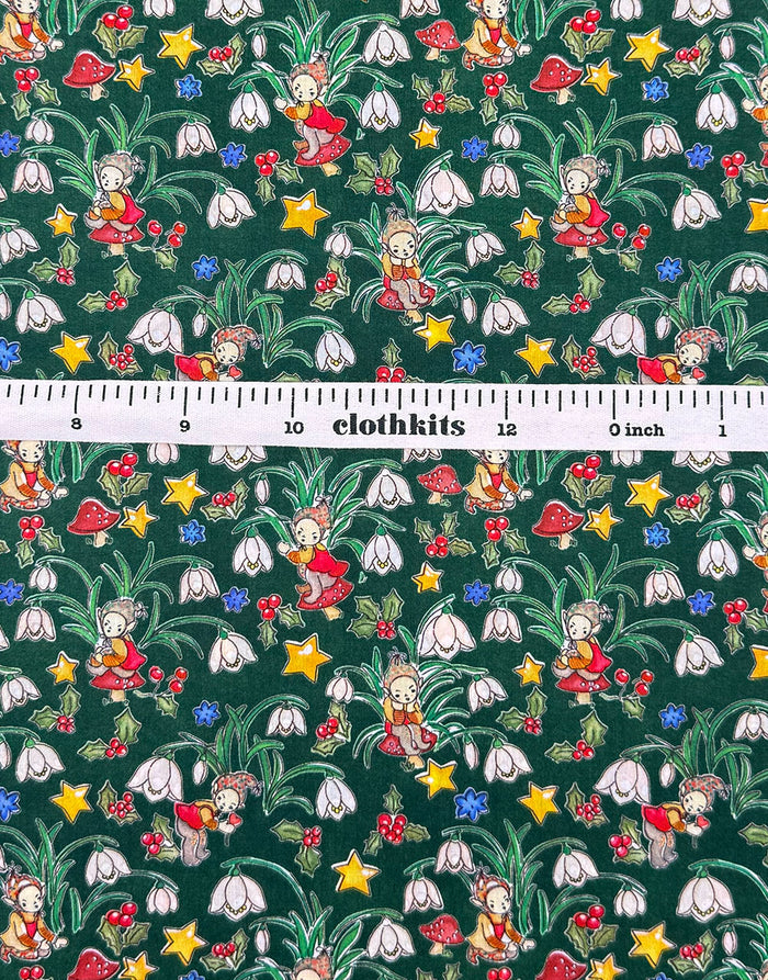 Liberty Fabrics Tana Lawn® Cotton Christmas Fabric Liberty Elves B