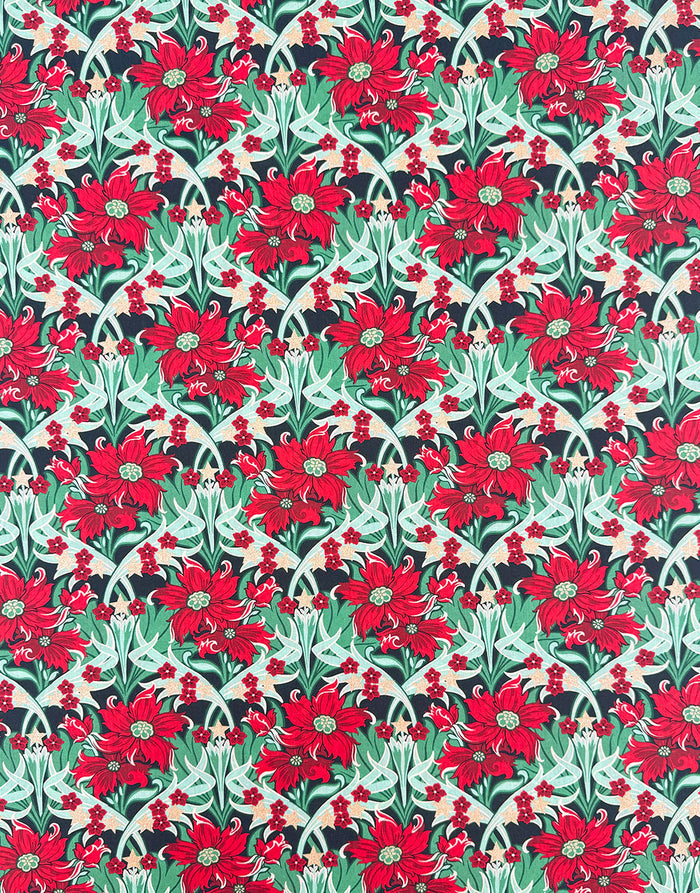 Liberty Fabrics Tana Lawn® Cotton Christmas Fabric Merry Mews A