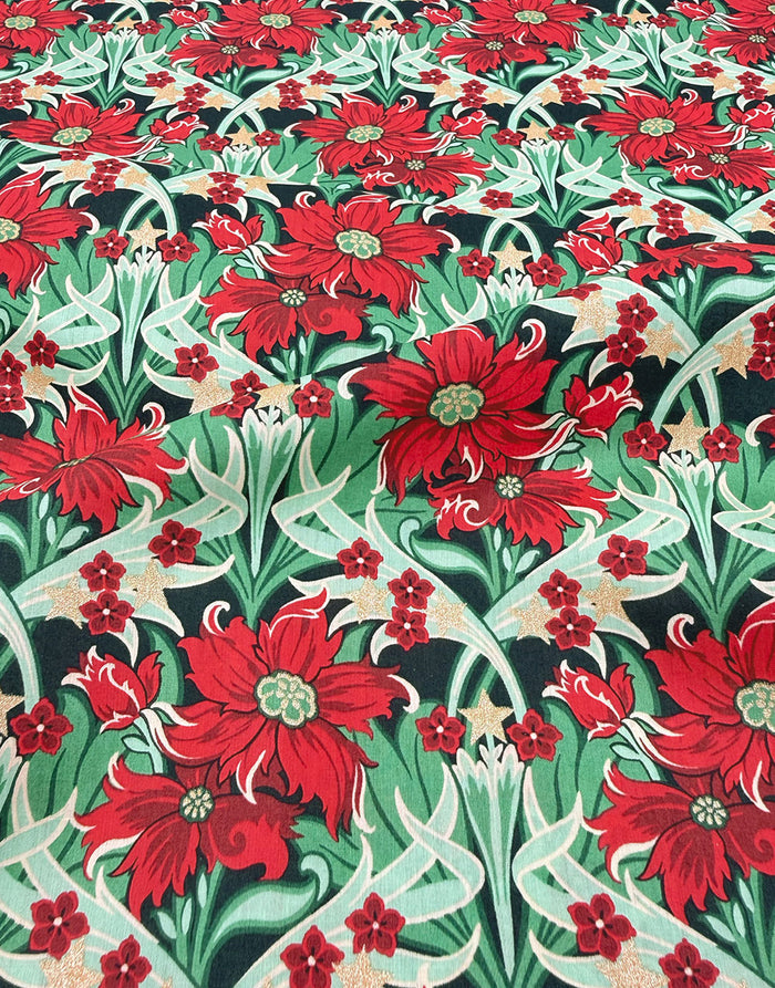Liberty Fabrics Tana Lawn® Cotton Christmas Fabric Merry Mews A