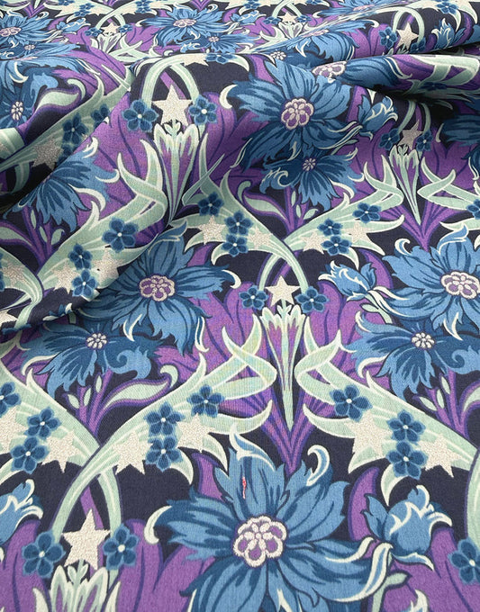 Liberty Fabrics Tana Lawn® Cotton Christmas Fabric Merry Mews B