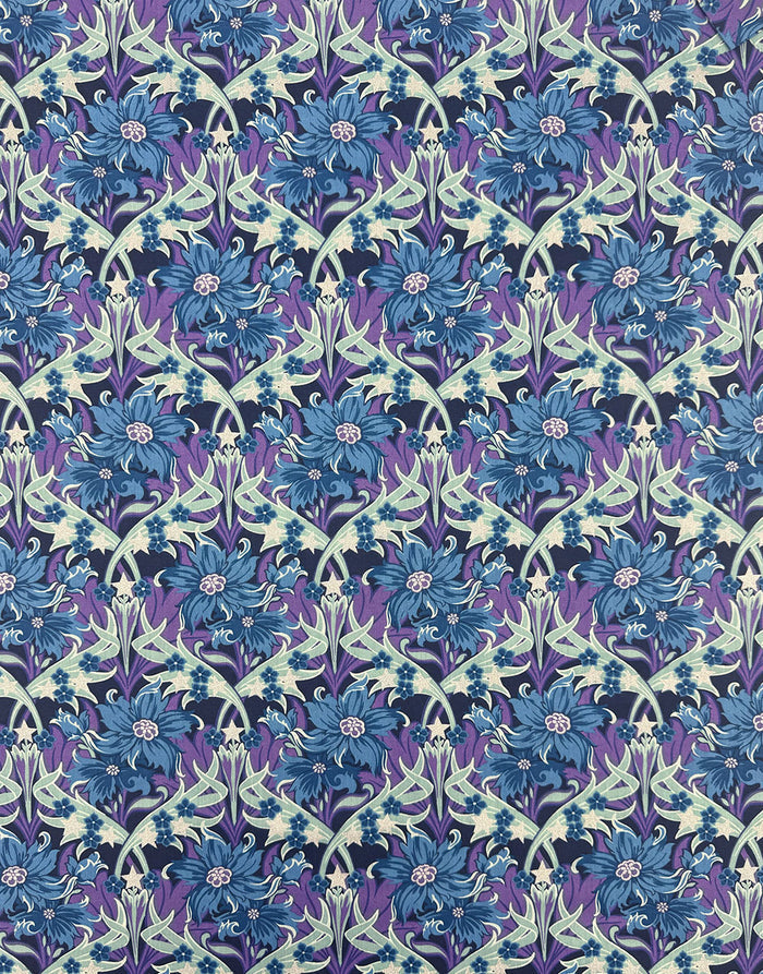 Liberty Fabrics Tana Lawn® Cotton Christmas Fabric Merry Mews B