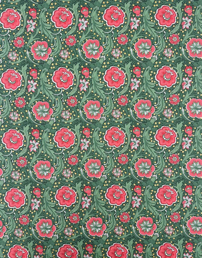 Liberty Fabrics Tana Lawn® Cotton Christmas Fabric Metallic Festive Finesse A