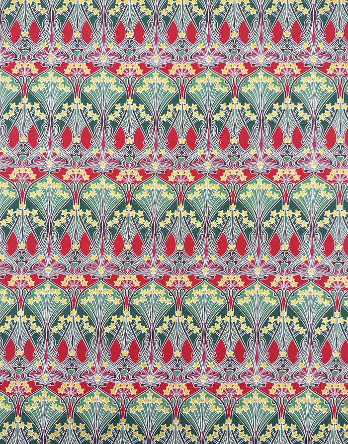 Liberty Fabrics Tana Lawn® Cotton Christmas Fabric Metallic Ianthe Sparkle A