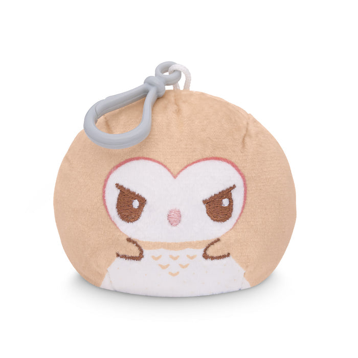 Libra Owl Reversible Plushie Keychain