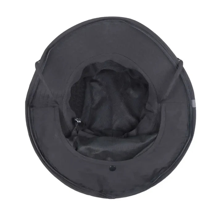Lifesystems Midge And Mosquito Boonie Head Net Hat shown from the underside on a white background
