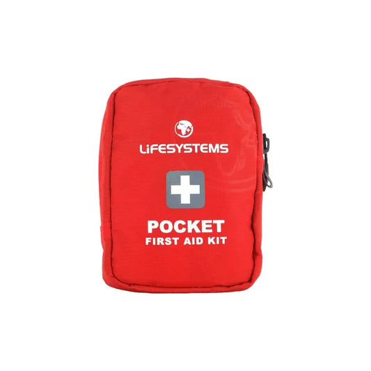Lifesystems Pocket First Aid Kit front view on a white background