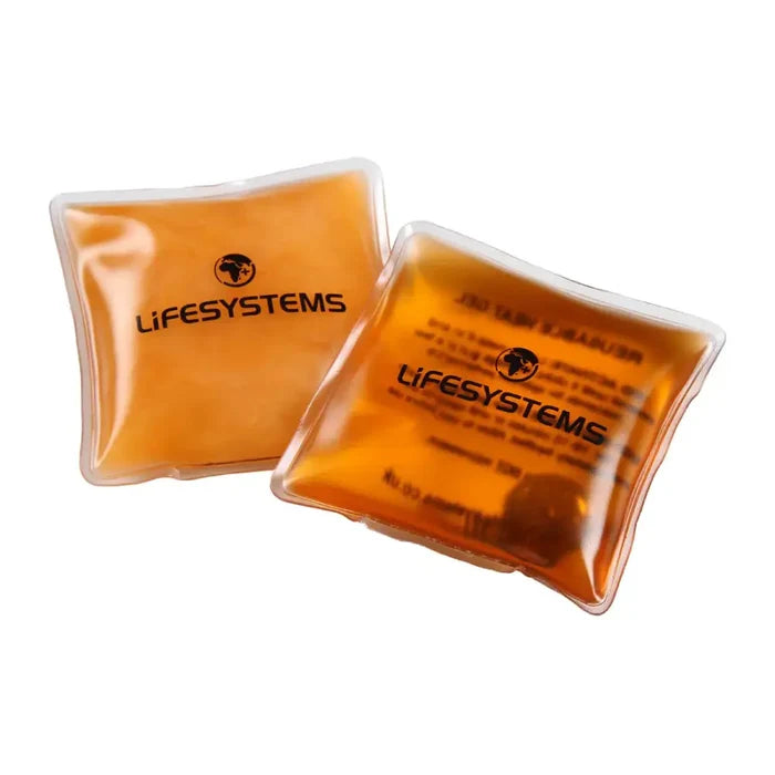 Pair of Lifesystems Reusable Hand Warmers shown on a white background