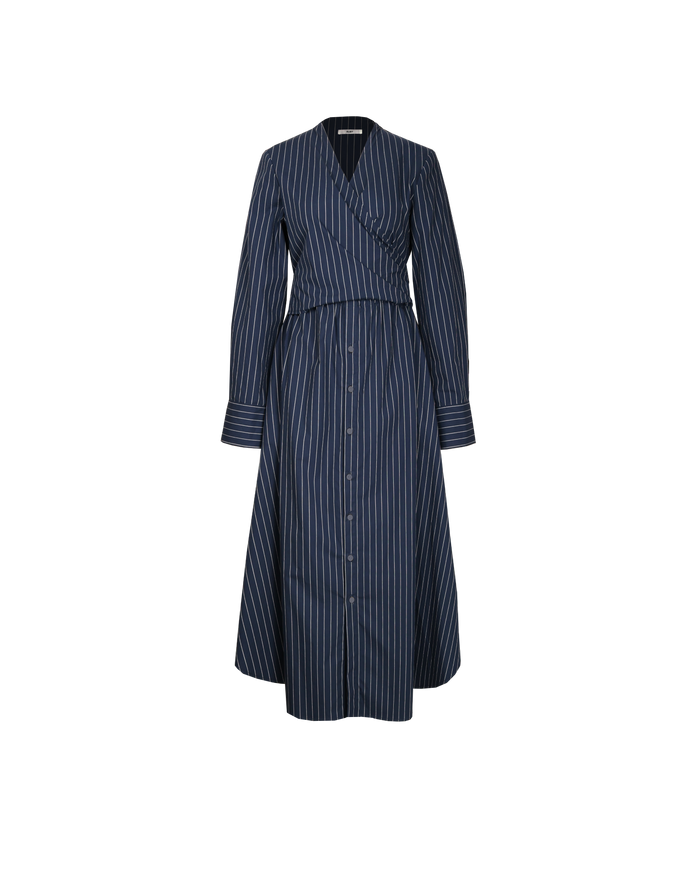 LINDA SHIRT DRESS BIG DIPPER STRIPE