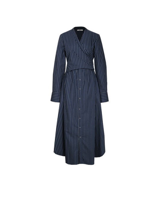 LINDA SHIRT DRESS BIG DIPPER STRIPE