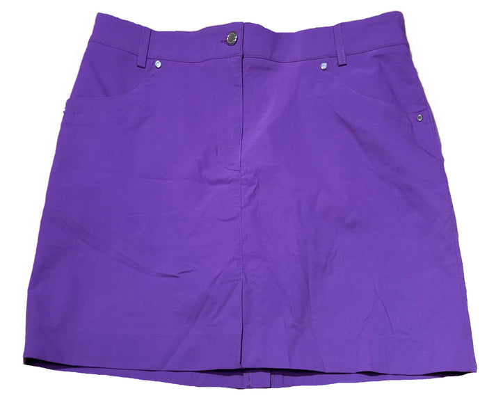 Lohla Sport Women's Purple Golf Skort Size 8