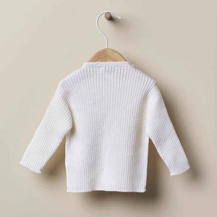 Long-Sleeved Sweater Pearl