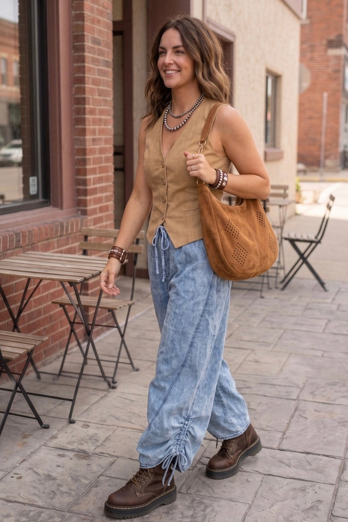 Loose Ends Denim Pants
