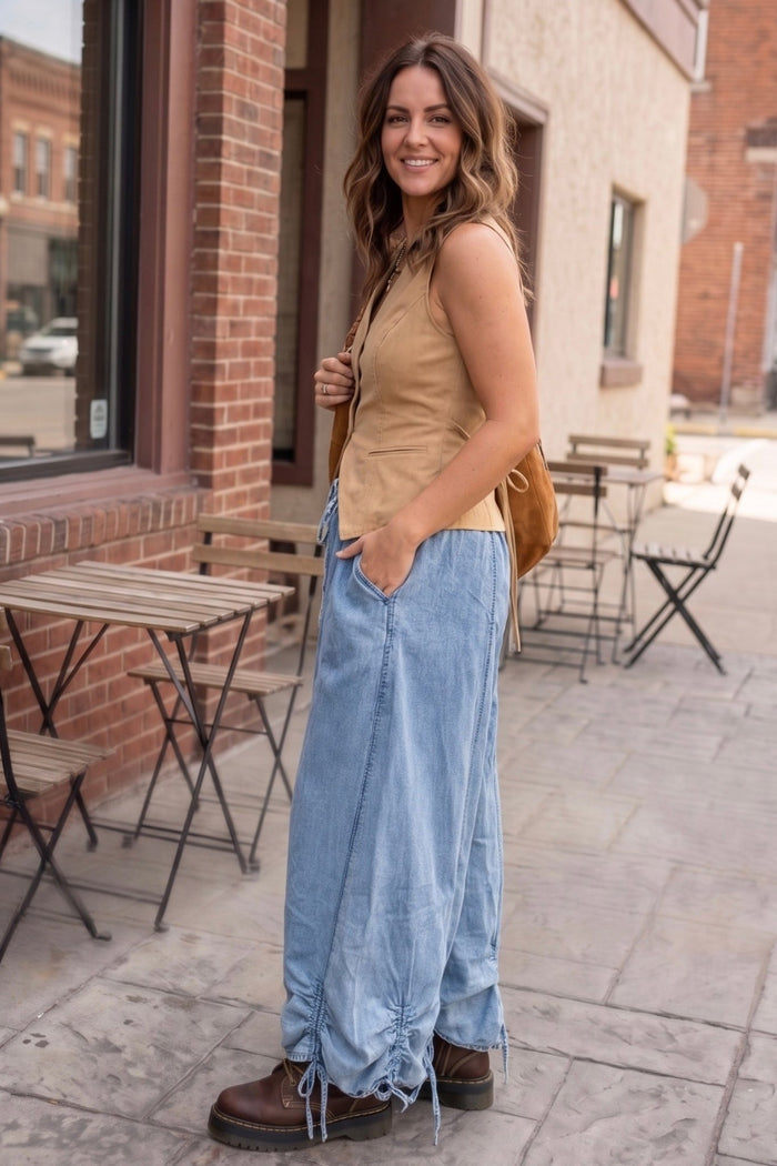 Loose Ends Denim Pants