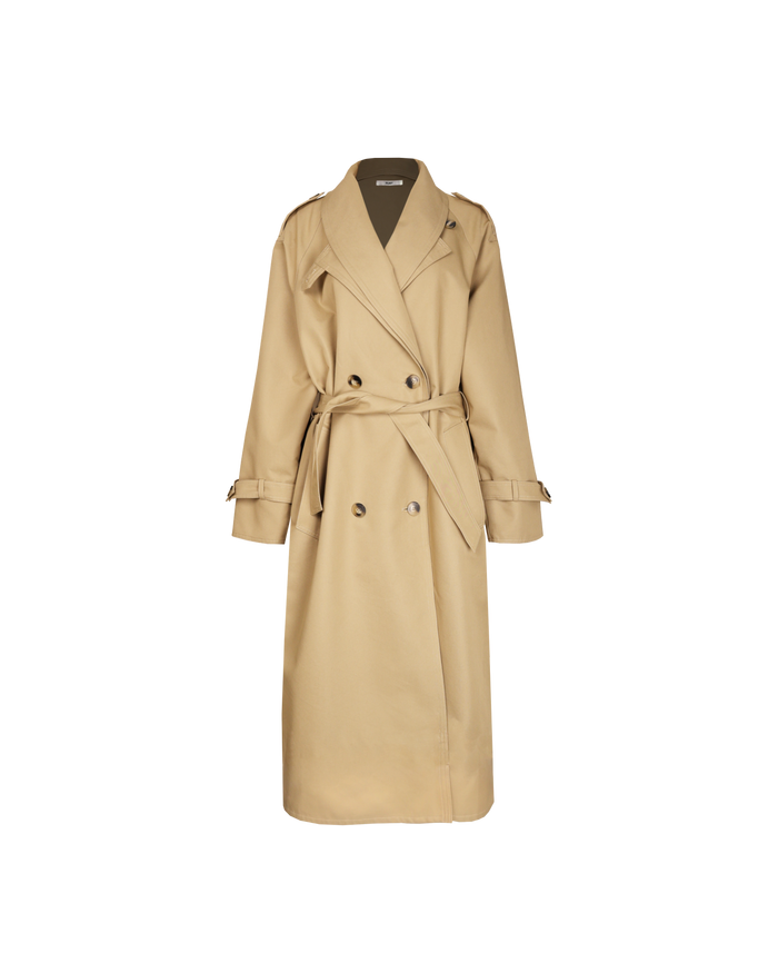 LUMI TRENCH COAT SANDSTONE