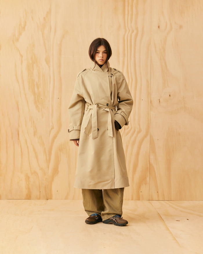 LUMI TRENCH COAT SANDSTONE