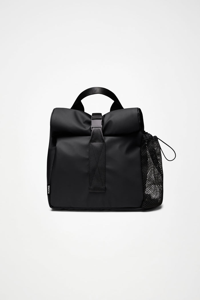 RAINS Lunch Bag Large Black 13.50L H38 x D14 x W24 cm Lunch Bag