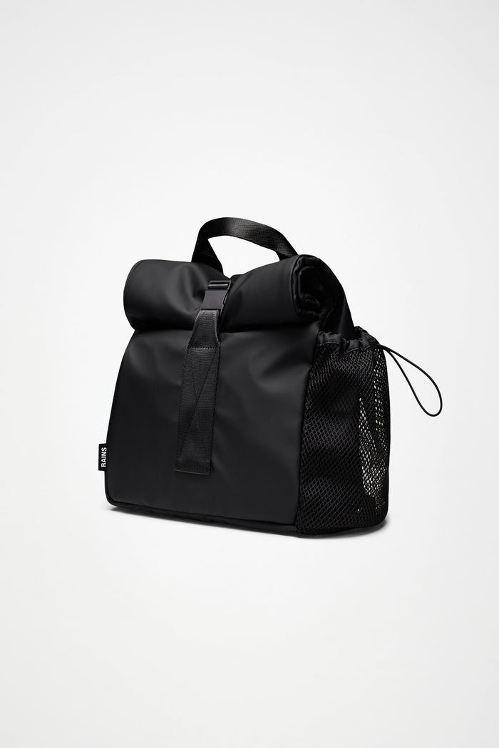 RAINS Lunch Bag Large Black 13.50L H38 x D14 x W24 cm Lunch Bag
