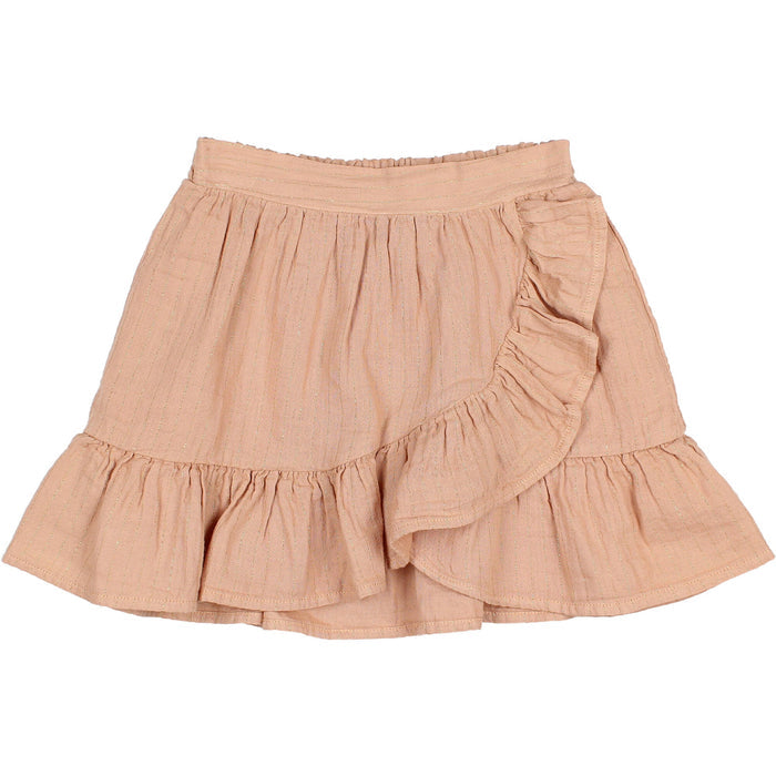 Buho Lurex Skirt Latte