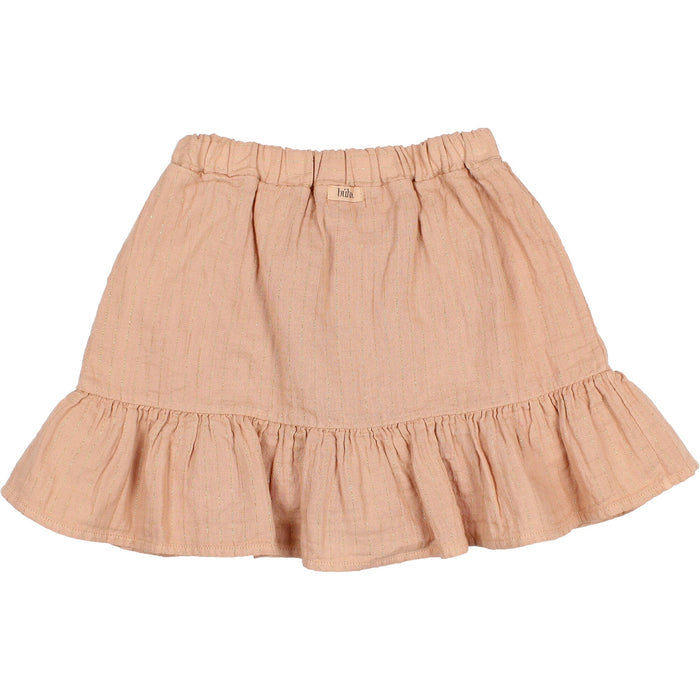 Buho Lurex Skirt Latte