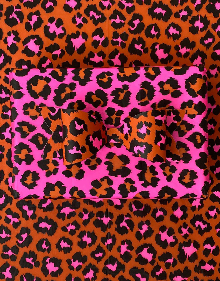Luxury Tissue Paper, Petra Boase, Flouro Leopard Print