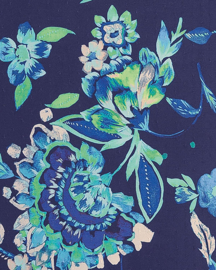 Lydia Floral Pull On Viscose Jersey Skirt - Image 2 - The Classic Boutique