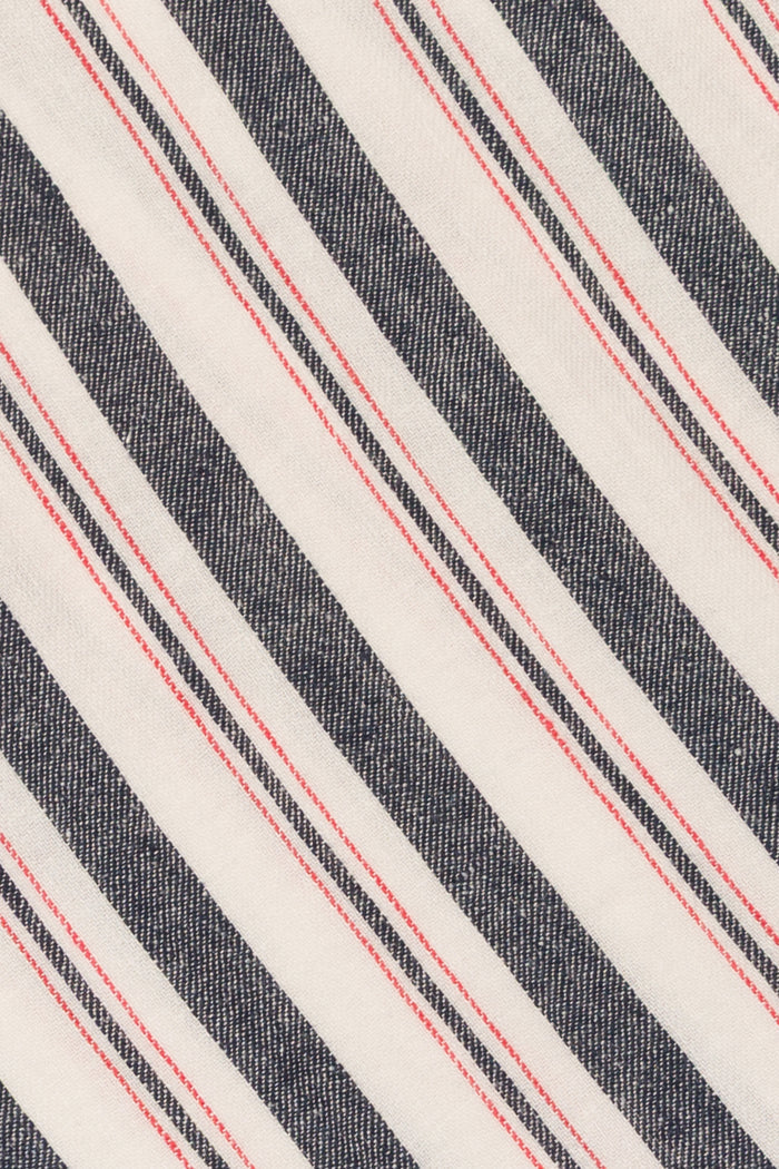 Lyra Blue Stripe Shorts