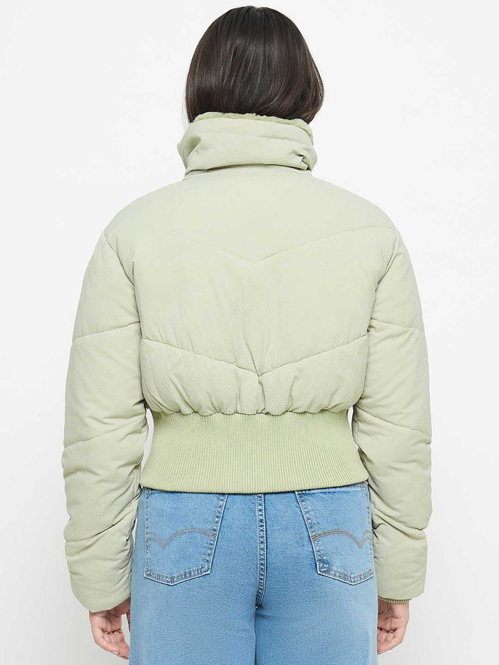 Madame Quilted Mint Jacket