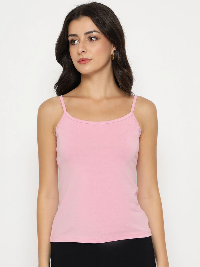 Madame Textured Nylon Blend Pink Full Sleeve Shirt